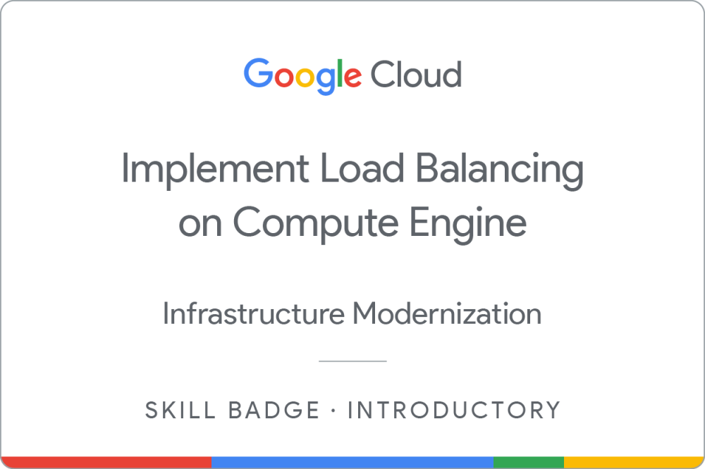 Implementing Cloud Load Balancing for Compute Engine - Certificate earned by Lazuardy Al Farissi